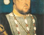 小汉斯荷尔拜因 - Portrait of Henry VIII